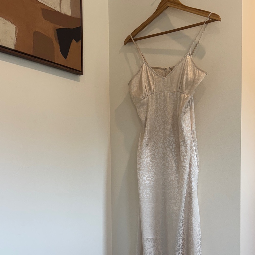 Sadie & Sage Slip Cream Dress